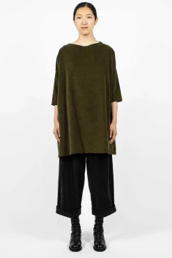 31_192 Boatneck Tunic Olive