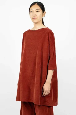 31_192 Boatneck Tunic Red