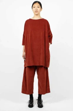 31_192 Boatneck Tunic Red