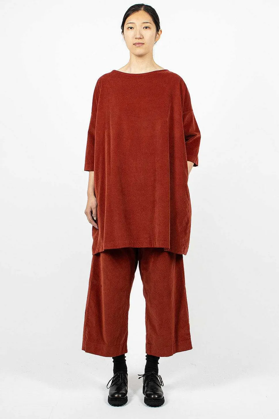 31_192 Boatneck Tunic Red