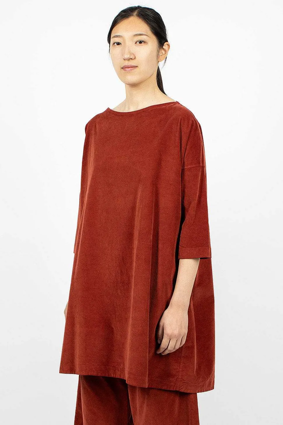 31_192 Boatneck Tunic Red