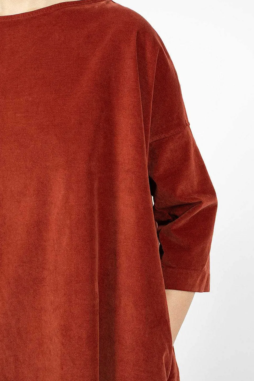 31_192 Boatneck Tunic Red