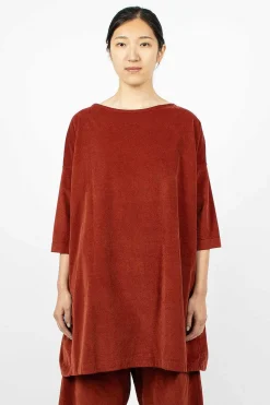 31_192 Boatneck Tunic Red