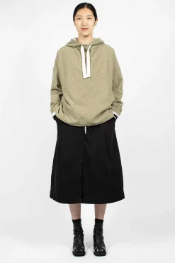 40_210 Oversized Hoodie Olive