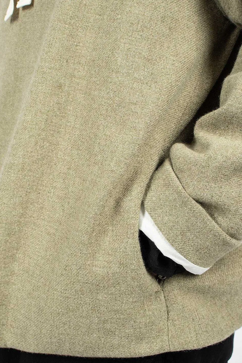 40_210 Oversized Hoodie Olive