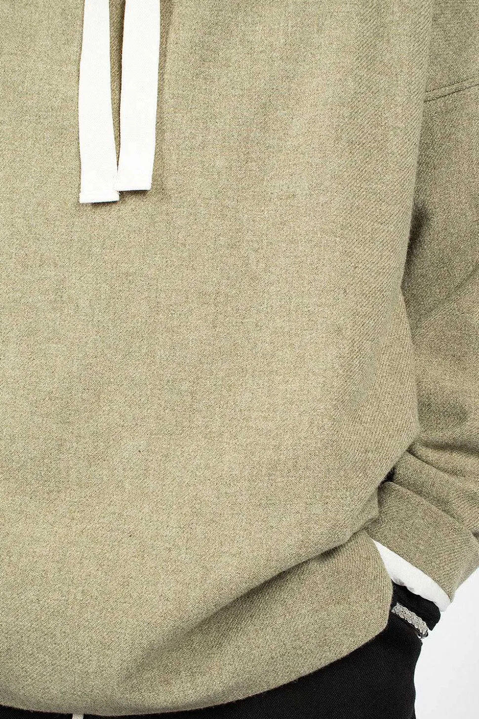 40_210 Oversized Hoodie Olive