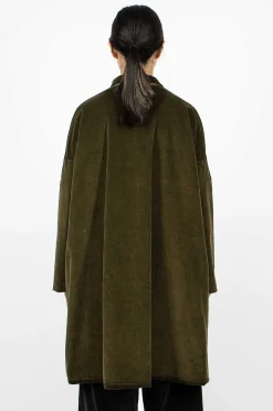 45_29 Velvet Coat Olive