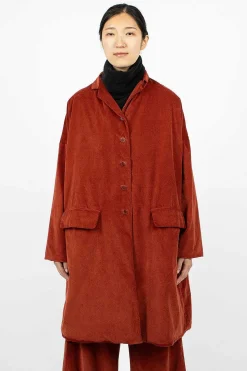 45_29 Velvet Coat Red