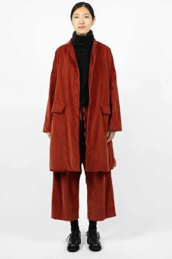 45_29 Velvet Coat Red