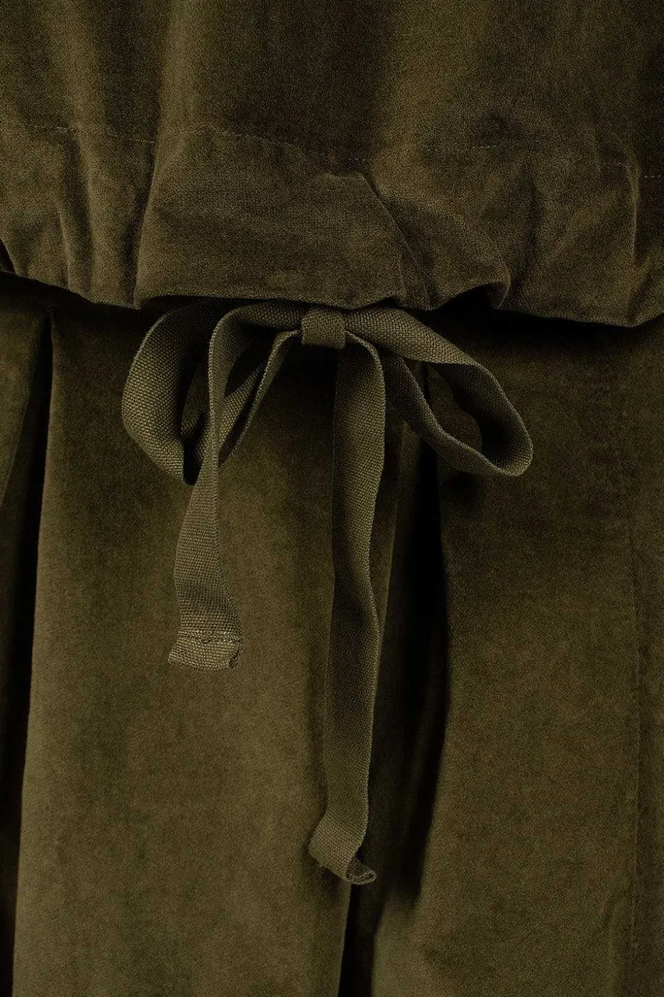 40_211 Velvet Jumper Olive