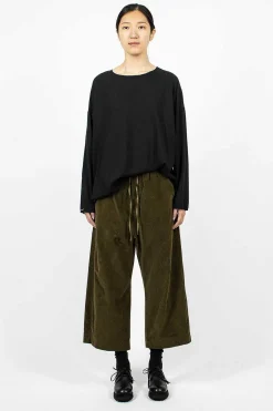 23_206 Velvet W&S Trouser Olive