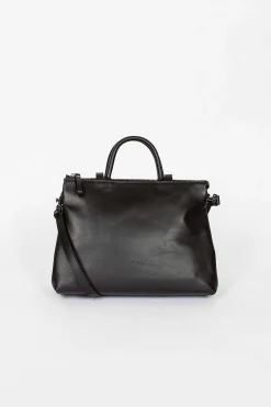 4 Dritta Leather Tote Black
