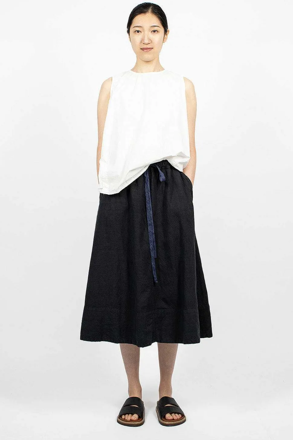 4 Panels Skirt Dark Navy