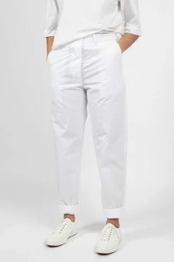 Ah Pant Poplin White