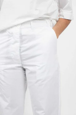 Ah Pant Poplin White