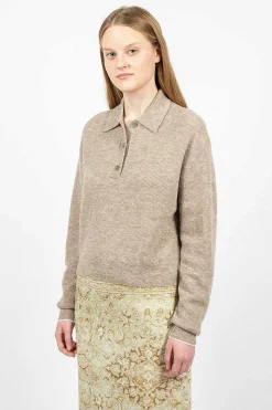 Alpaca Polo Mushroom Beige