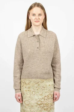 Alpaca Polo Mushroom Beige