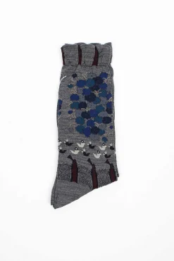 Am-771 A Fine Day Socks Grey