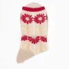 Am-758 Maguerite Socks Light Pink