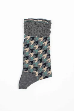 Am-460A Chidori Socks Grey