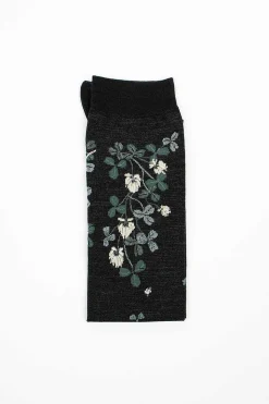Am-778Hs Shamrock Socks Black