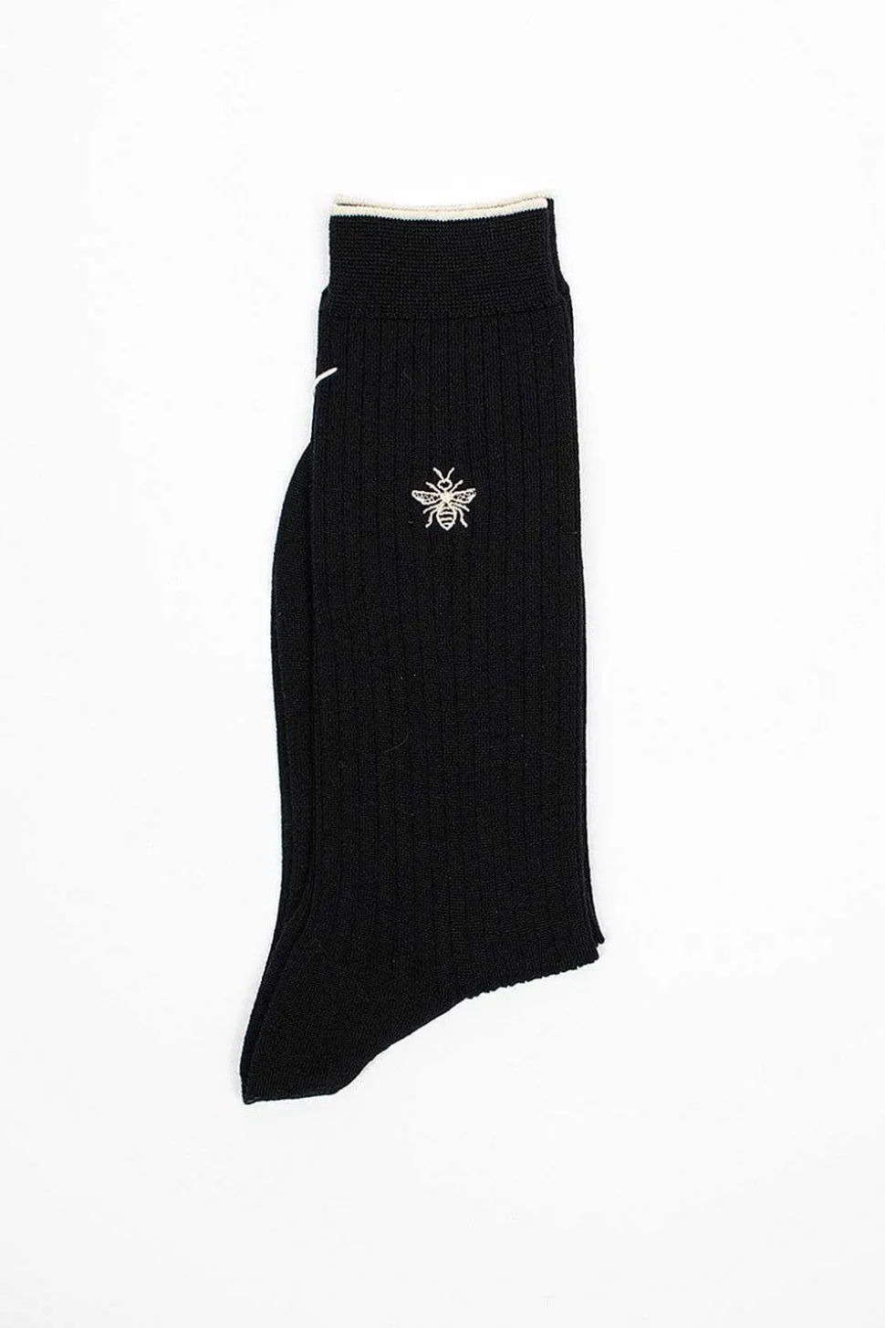 Anp-112 Super Merino Bee Socks Black