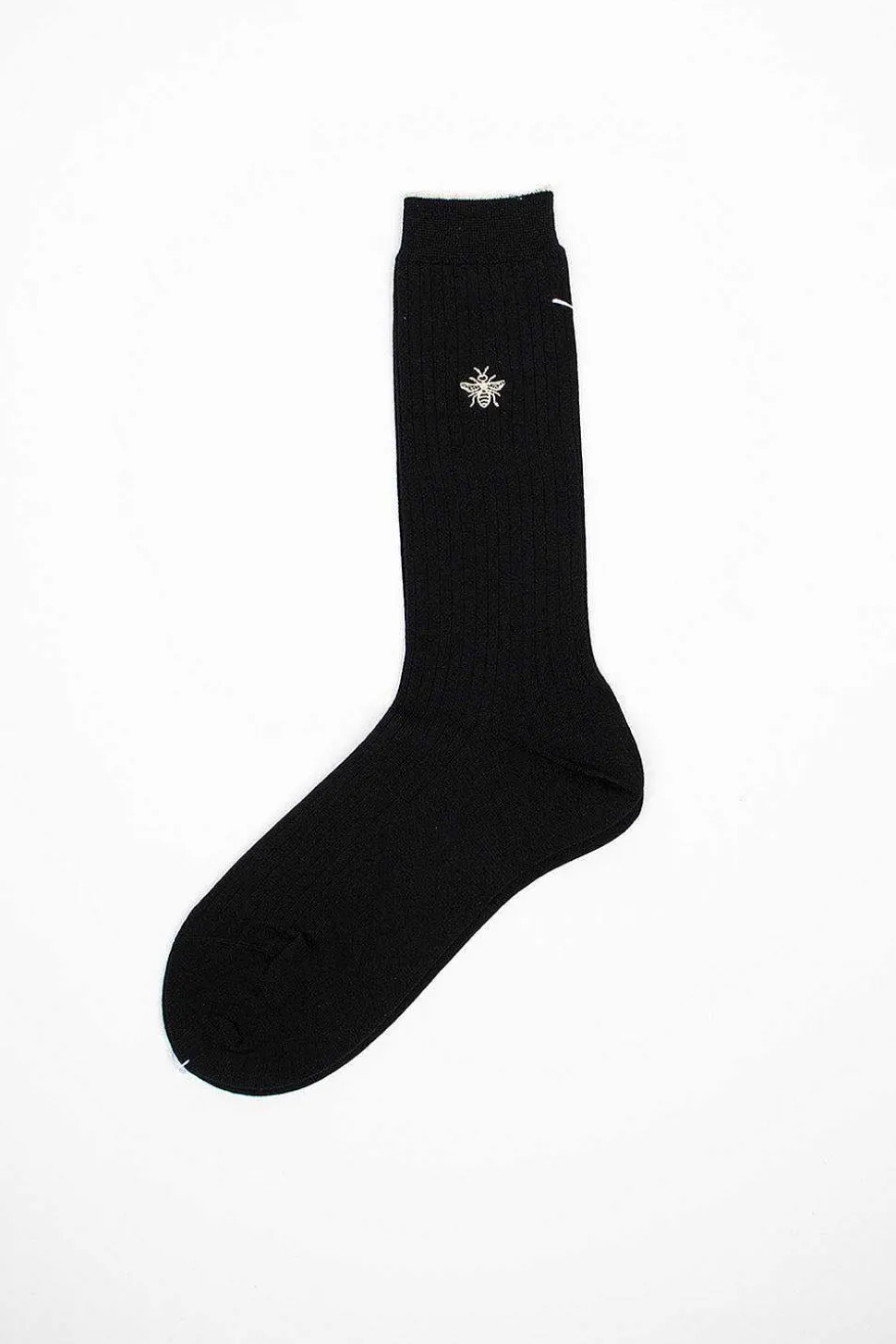 Anp-112 Super Merino Bee Socks Black