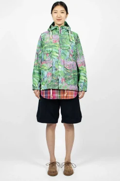 Atlantic Parka Green Floral