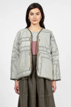 Bandana Reversible Kimono Liner Jacket