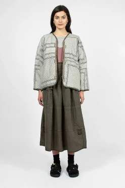 Bandana Reversible Kimono Liner Jacket