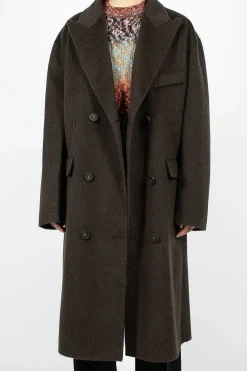 Belted Double Breasted Coat