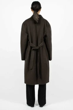 Belted Double Breasted Coat