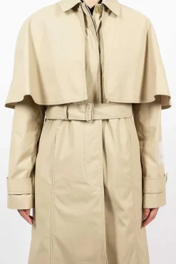 Belted Trench Coat Beige