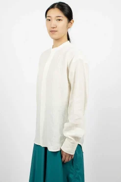Benice Linen Shirt Off-White