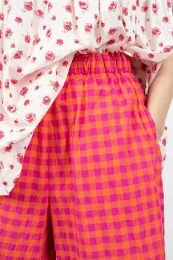 Bermuda Shorts Orange/Fuchsia