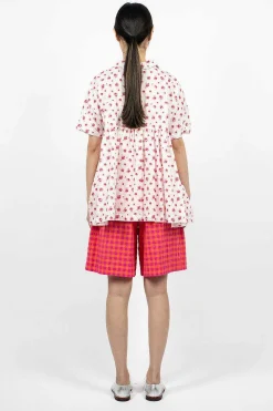 Bermuda Shorts Orange/Fuchsia