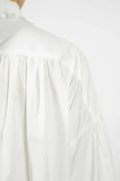 Bishop Sleeve Shirt White