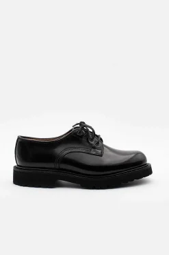 Black Bookbinder Derby Lace Up