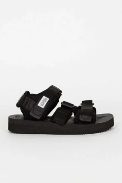 Black Kisse-V Sandal