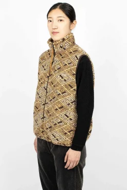 Boa Vest African Print