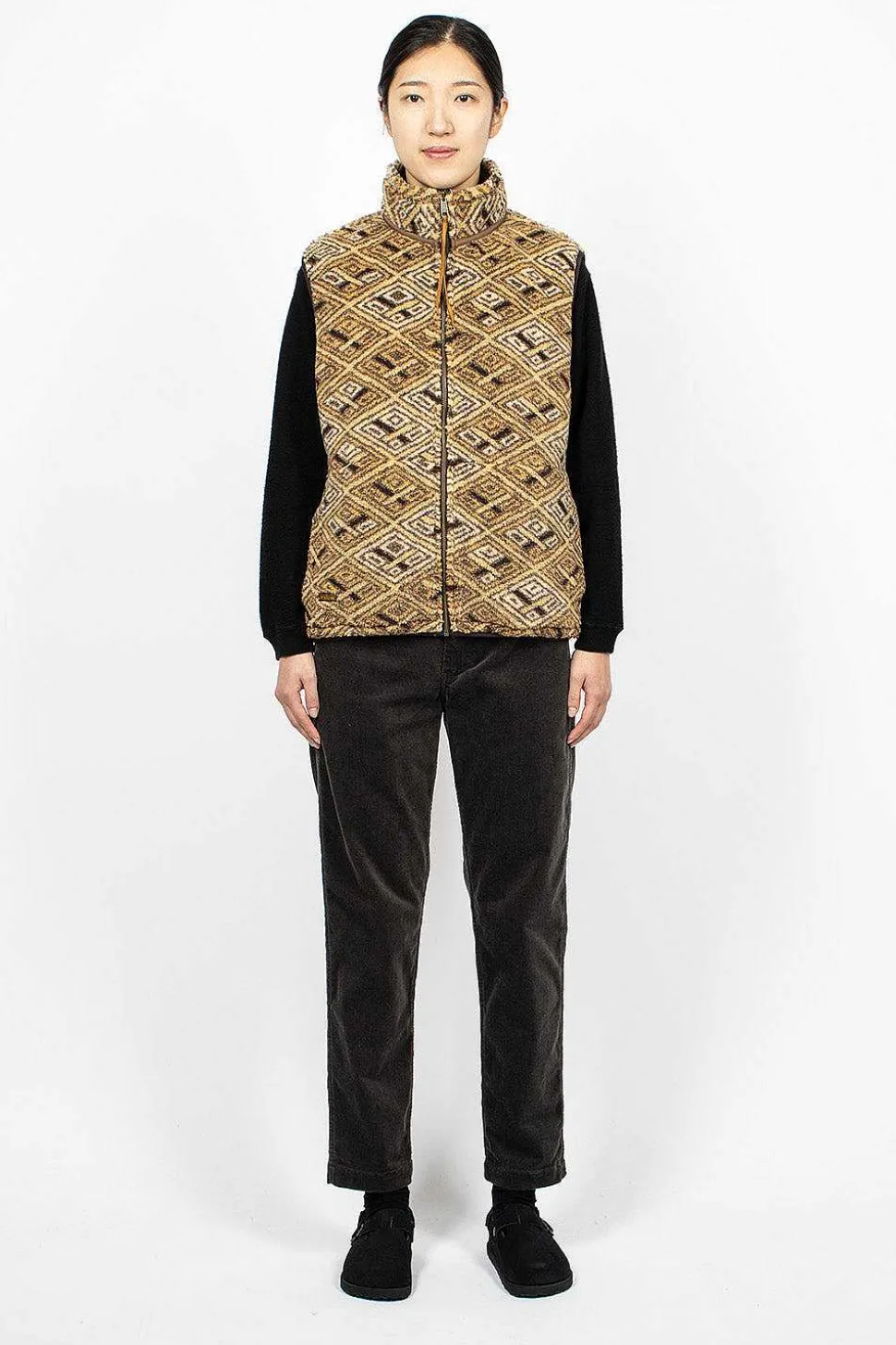 Boa Vest African Print