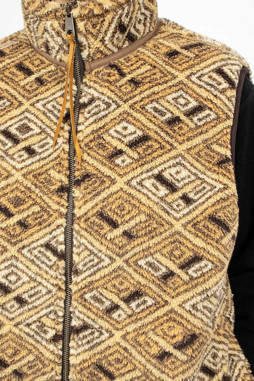 Boa Vest African Print
