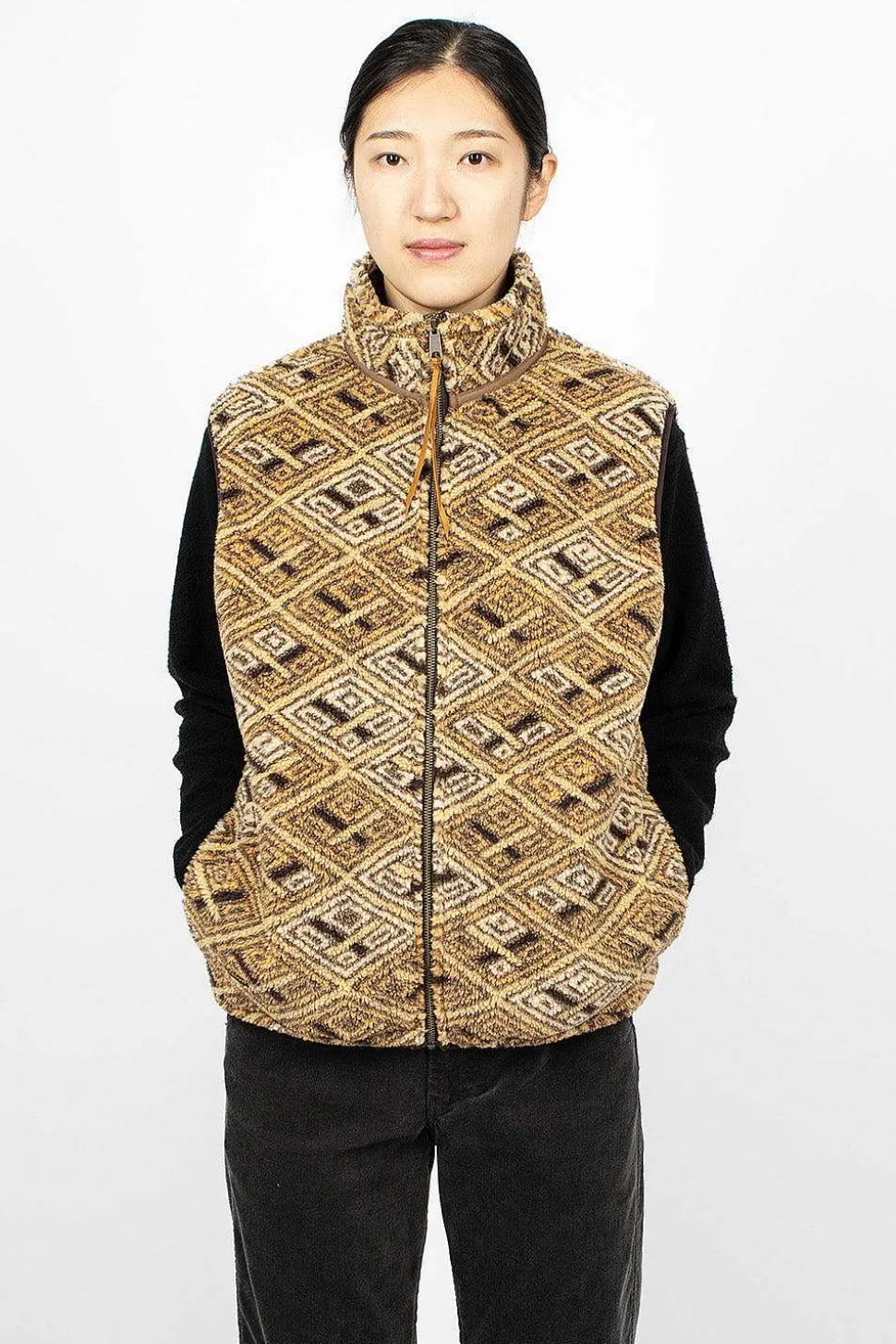 Boa Vest African Print