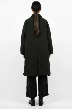 Bobi Padded Coat Dark Green