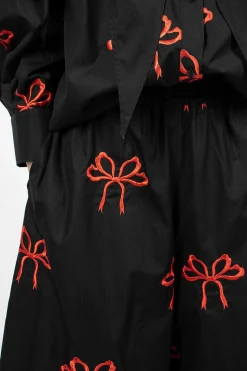 Bow Boxing Shorts Black/Red