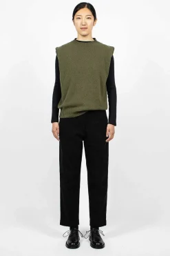 Boxy Slipover Khaki
