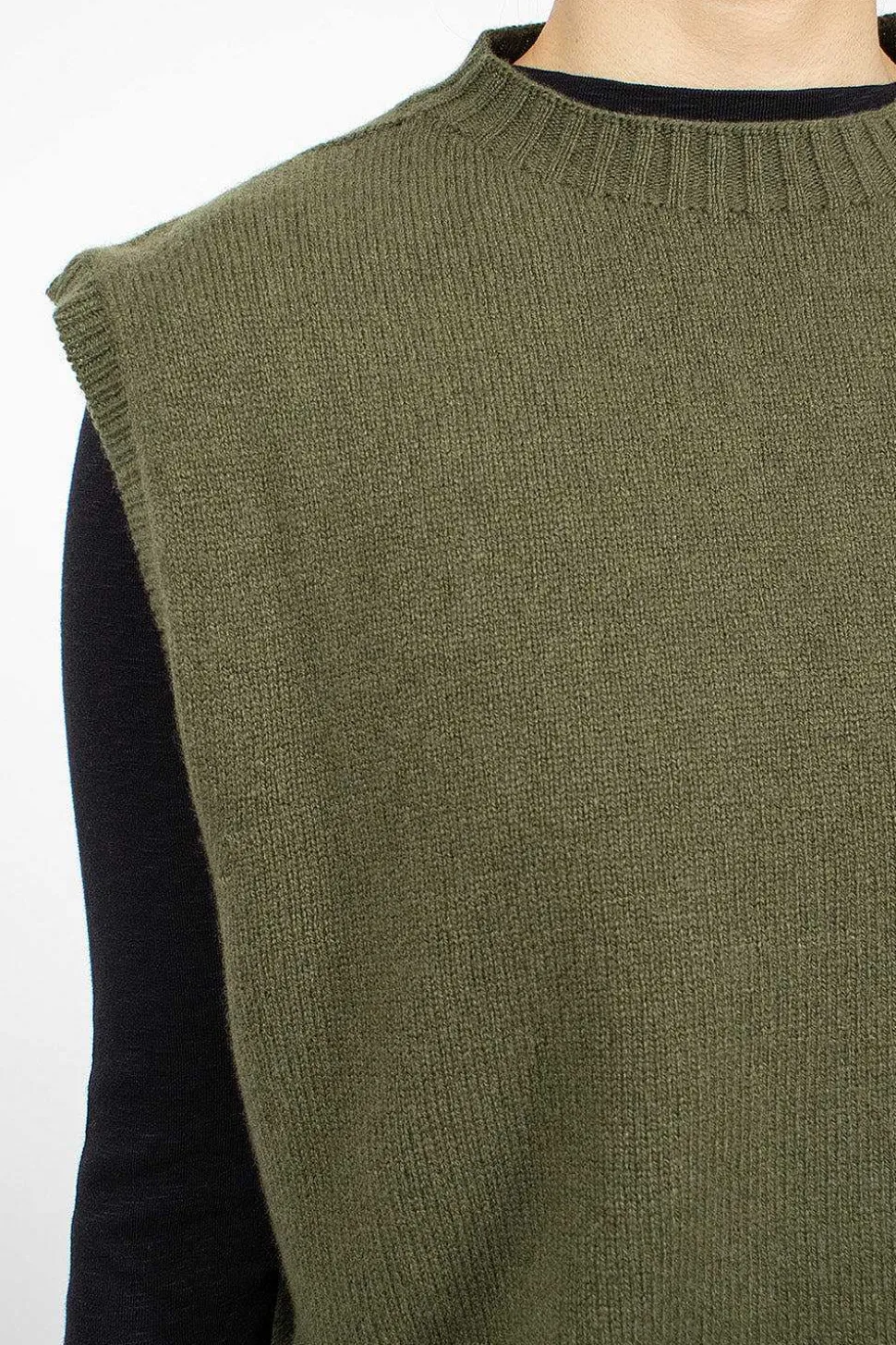 Boxy Slipover Khaki