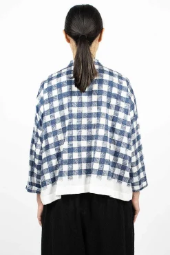 Brigitte Shirt Navy/White