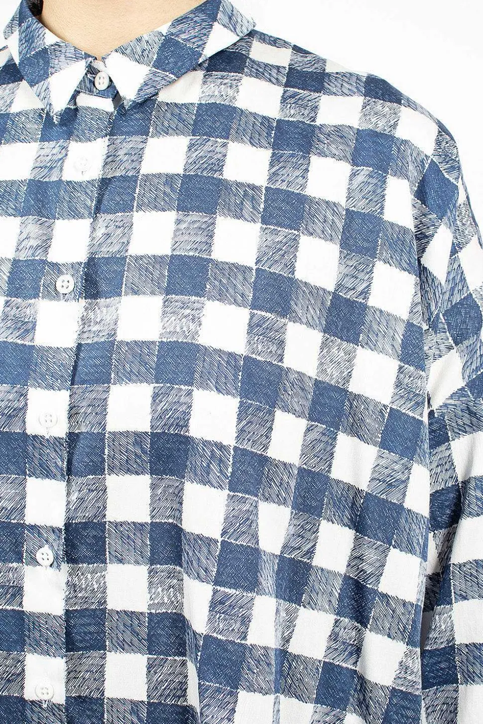 Brigitte Shirt Navy/White