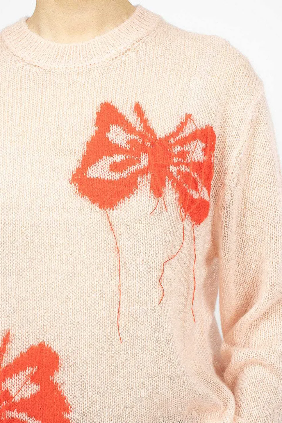 Butterfly Knit Jumper Pink